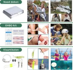 Merkloos Survival Kit – 35-delig – Outdoor Kit – Survival Set – Mes – Kompas – Noodpakket – Survival Gear – Multitool Creditcard – Incl. Opbergdoos -Falke Shop 1200x1154 1