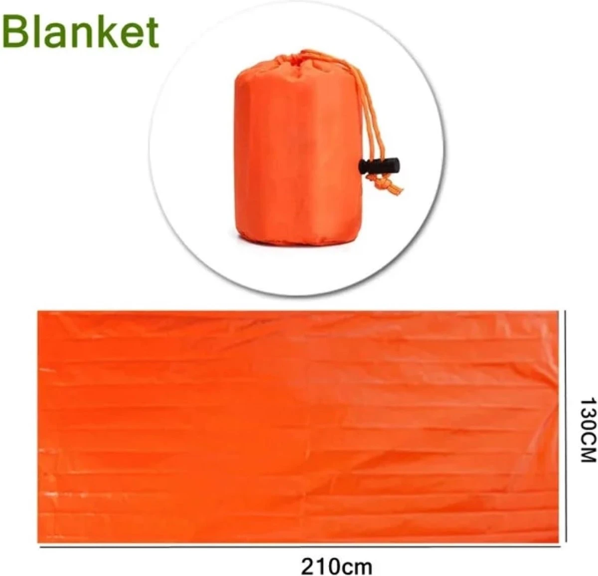 Merkloos Noodslaapzak - Noodtent - Tweepersonen -| Survival Slaapzak | Emergency Sleeping Bag | Nooddeken | Backpack | Nood Tent | Noodtent | Hiken 7 Merkloos Noodslaapzak - Noodtent - Tweepersonen -| Survival Slaapzak | Emergency Sleeping Bag | Nooddeken | Backpack | Nood Tent | Noodtent | Hiken - Afbeelding 5