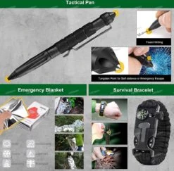 Merkloos Survival Kit - Survival Set - Outdoor Kit - Noodpakket - Camping Set 10 Merkloos Survival Kit - Survival Set - Outdoor Kit - Noodpakket - Camping Set -Falke Shop 1200x1179 1