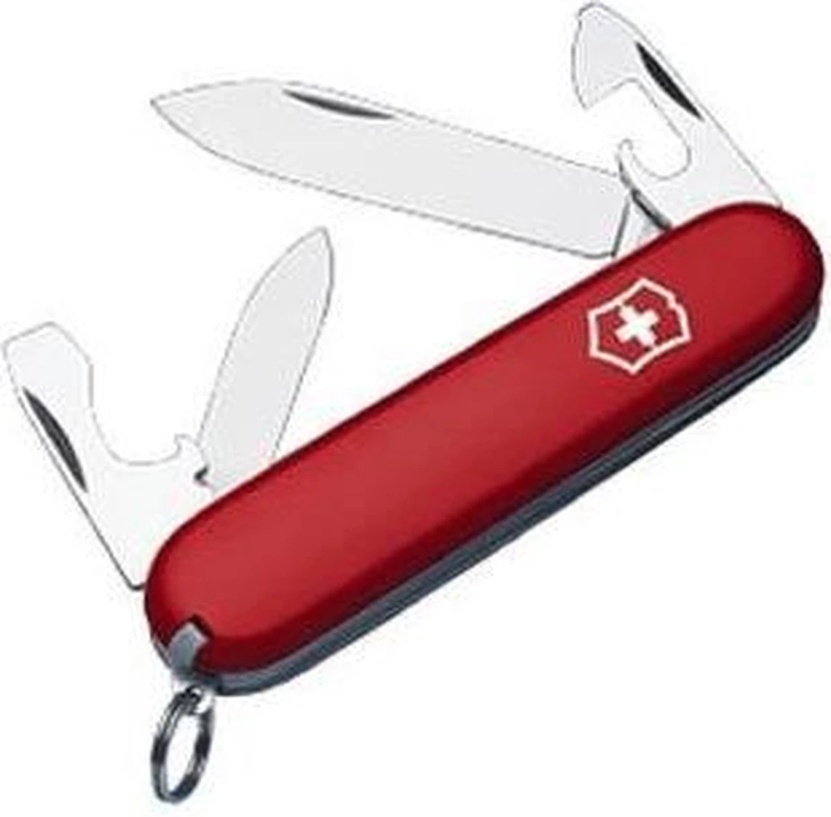 Victorinox Recruit Zakmes - 10 Functies - Rood 4 Victorinox Recruit Zakmes - 10 Functies - Rood - Afbeelding 2