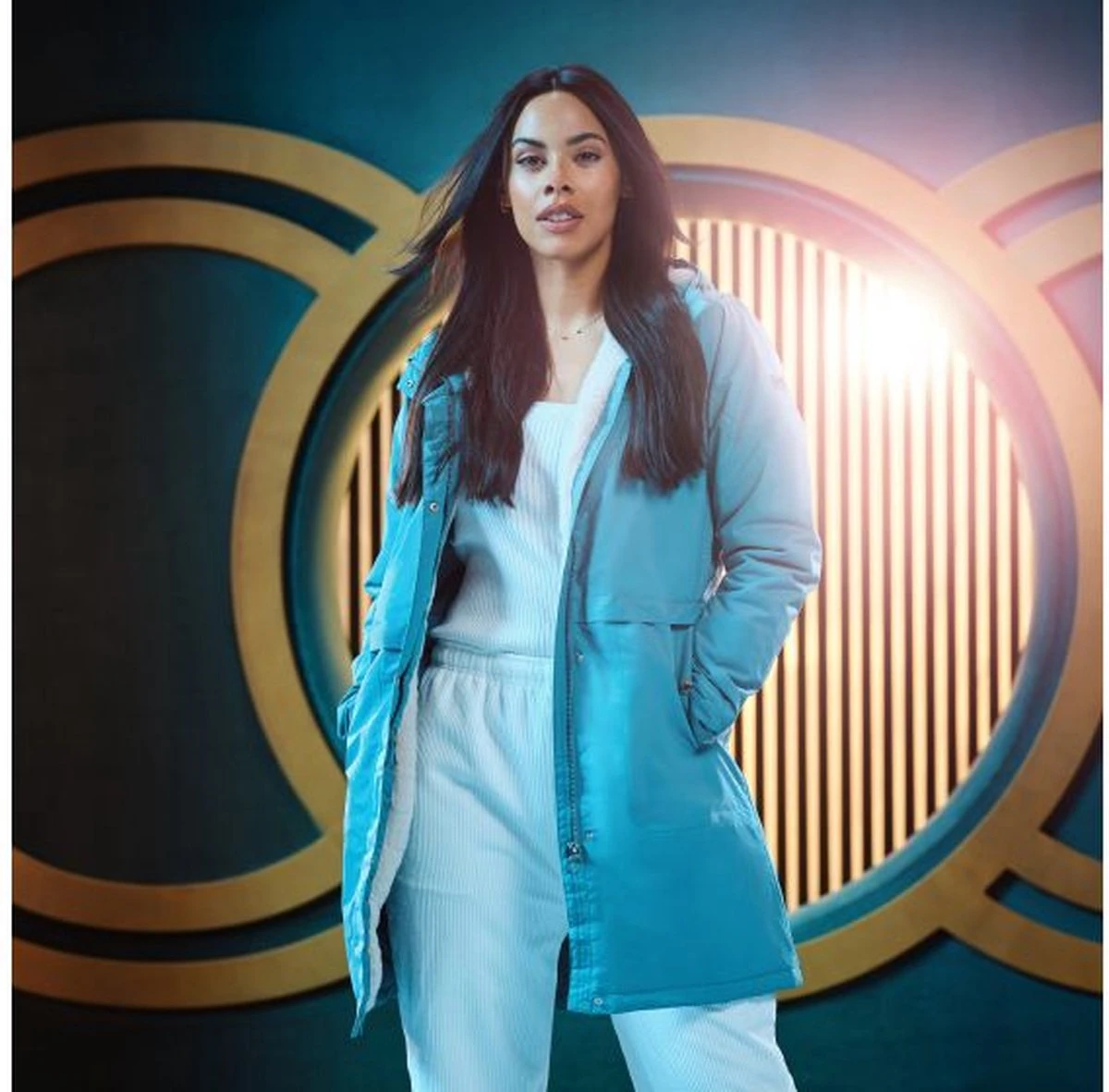 Regatta, Remina Waterdichte Lange Dame Winterjas, Mossblauw, Maat 44 15 Regatta, Remina Waterdichte Lange Dame Winterjas, Mossblauw, Maat 44 - Afbeelding 13