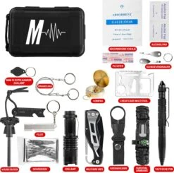 MGR Noodpakket – Survival Kit – Outdoor – Survival Kit Outdoor – Survival Mes – Zaklamp – 18-Delig 12 MGR Noodpakket – Survival Kit – Outdoor – Survival Kit Outdoor – Survival Mes – Zaklamp – 18-Delig -Falke Shop 1200x1189 1