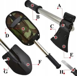 Survival Schep - 8 In 1 - Opvouwbaar - 8 Delig - Met Draagtas - 12 X 43.5 Cm - Met Bijl - Zaag - Pionierschep - Vouwschop - Handzame Schep - Schop - Outdoor - Kamperen - Camping - Multifunctionele Schep - Militaire Schop - Gereedschap - Houtzaag 16 Survival Schep - 8 In 1 - Opvouwbaar - 8 Delig - Met Draagtas - 12 X 43.5 Cm - Met Bijl - Zaag - Pionierschep - Vouwschop - Handzame Schep - Schop - Outdoor - Kamperen - Camping - Multifunctionele Schep - Militaire Schop - Gereedschap - Houtzaag -Falke Shop 1200x1190 1