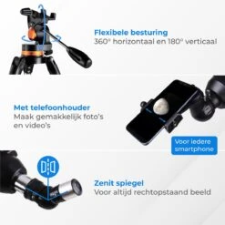 Nuvance - Telescoop - 375x Vergroting - Sterrenkijker Volwassenen / Kinderen - Inclusief Statief En Draagtas - Astronomie En Sterrenkunde - Nachtkijker 18 Nuvance - Telescoop - 375x Vergroting - Sterrenkijker Volwassenen / Kinderen - Inclusief Statief En Draagtas - Astronomie En Sterrenkunde - Nachtkijker -Falke Shop 1200x1199 3