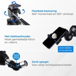 Nuvance - Telescoop - 300x Vergroting - Sterrenkijker Volwassenen / Kinderen - Inclusief Statief En Draagtas - Astronomie En Sterrenkunde - Nachtkijker 17 Nuvance - Telescoop - 300x Vergroting - Sterrenkijker Volwassenen / Kinderen - Inclusief Statief En Draagtas - Astronomie En Sterrenkunde - Nachtkijker -Falke Shop 1200x1199 4