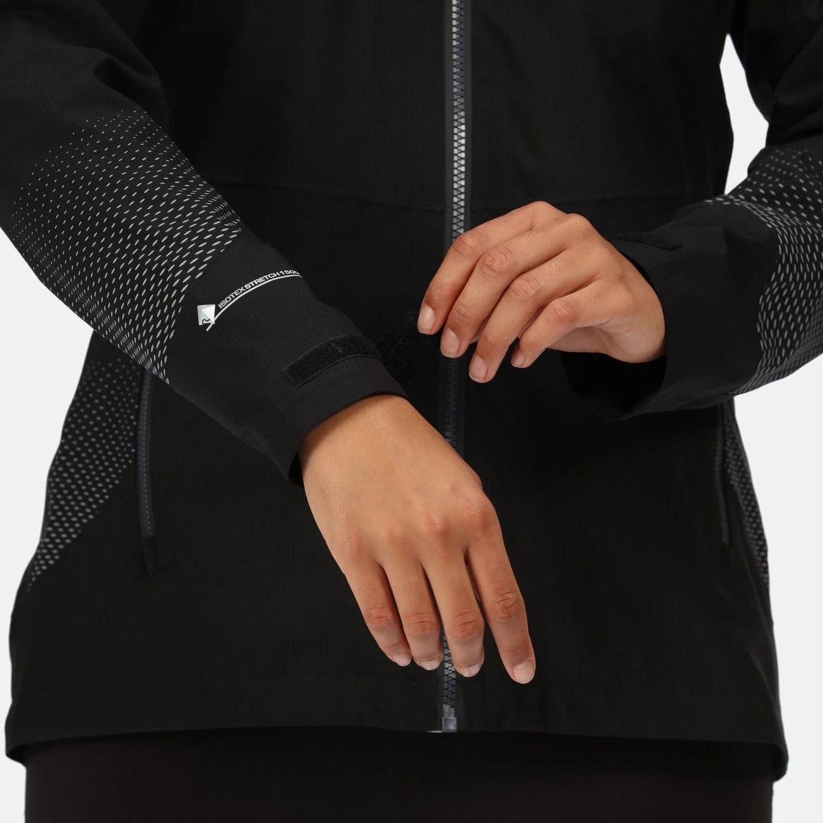 De Regatta Highton Pro Wandeljas - Dames - Waterdicht - Ademend - Zwart 6 De Regatta Highton Pro Wandeljas - Dames - Waterdicht - Ademend - Zwart - Afbeelding 4