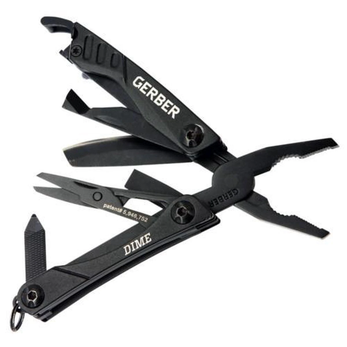 Gerber Multitool Dime Mini - 8 Functies - Zwart 3 Gerber Multitool Dime Mini - 8 Functies - Zwart