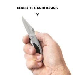 MacGyver Clipknife | Clip Zakmes | 12cm | Mes Met RVS Lemmet – Riemclip – Zilver -Falke Shop 1200x1200 185