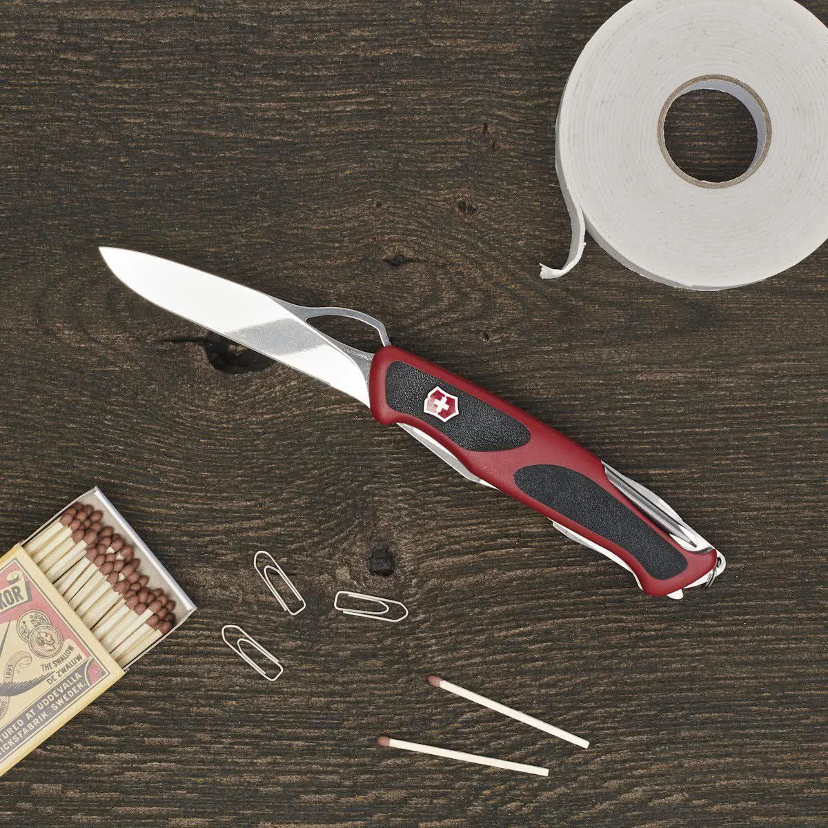 Victorinox RangerGrip 78 Zakmes 12 Functies Rood/Zwart 4 Victorinox RangerGrip 78 Zakmes 12 Functies Rood/Zwart - Afbeelding 3