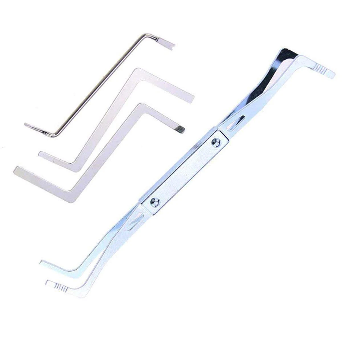 Lockpick Set Voor Beginners En Gevorderden Met Luxe Lederen Hoes - Lock Pick Set - Lockpicker - 20 Delig - Zwart 4 Lockpick Set Voor Beginners En Gevorderden Met Luxe Lederen Hoes - Lock Pick Set - Lockpicker - 20 Delig - Zwart - Afbeelding 2