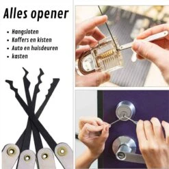 Lockpick Set 15 Delen – Alles Opener – Inclusief Transparant Oefenslot – Lockpicken Voor Professionals En Beginners - 14 Lockpick Set 15 Delen – Alles Opener – Inclusief Transparant Oefenslot – Lockpicken Voor Professionals En Beginners - -Falke Shop 1200x1200 280