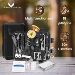 Merkloos Survival Kit Outdoor – Survival Spullen Set – Mes - Kompas - 18 Delig 14 Merkloos Survival Kit Outdoor – Survival Spullen Set – Mes - Kompas - 18 Delig -Falke Shop 1200x1200 284