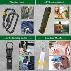 Merkloos Survival Kit - Survival Set - Outdoor Kit - Noodpakket - Camping Set 13 Merkloos Survival Kit - Survival Set - Outdoor Kit - Noodpakket - Camping Set -Falke Shop 1200x1200 294