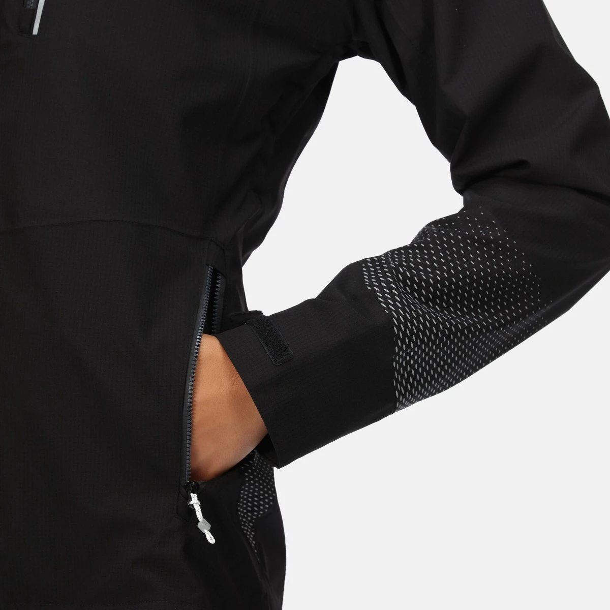 De Regatta Highton Pro Wandeljas - Dames - Waterdicht - Ademend - Zwart 10 De Regatta Highton Pro Wandeljas - Dames - Waterdicht - Ademend - Zwart - Afbeelding 8