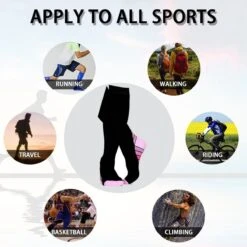 Clayton Therapeutische Compressie Sokken Compressiekousen Sportsokken 15-20 MMHG - Set Van 6 Paar - S/M In 6 Kleuren -Falke Shop 1200x1200 322