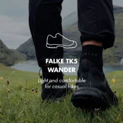 FALKE TK5 Wander Wandelen Anti Blaren, Anti Zweet Merino Wol Dames Sportsokken Zwart - Maat 39-40 -Falke Shop 1200x1200 366
