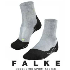 FALKE TK2 Short Cool Dames Sokken - Grijs - Maat 39-40 -Falke Shop 1200x1200 369