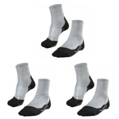 FALKE TK2 Short Cool Dames Sokken - Grijs - Maat 39-40 -Falke Shop 1200x1200 370