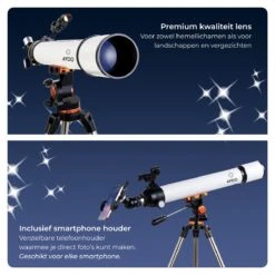 AYOO® Telescoop - Sterrenkijker - Telescoop - 210x Zoom - Volledige Set - Smartphone Houder - Verstelbaar Statief - Draagtas - 70/700mm 16 AYOO® Telescoop - Sterrenkijker - Telescoop - 210x Zoom - Volledige Set - Smartphone Houder - Verstelbaar Statief - Draagtas - 70/700mm -Falke Shop 1200x1200 417