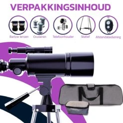 Telescoop - Sterrenkijker - Astronomie - Nachtkijker - Sterrenkunde - Waterproof - Geschikt Voor Volwassenen En Kinderen -Falke Shop 1200x1200 441