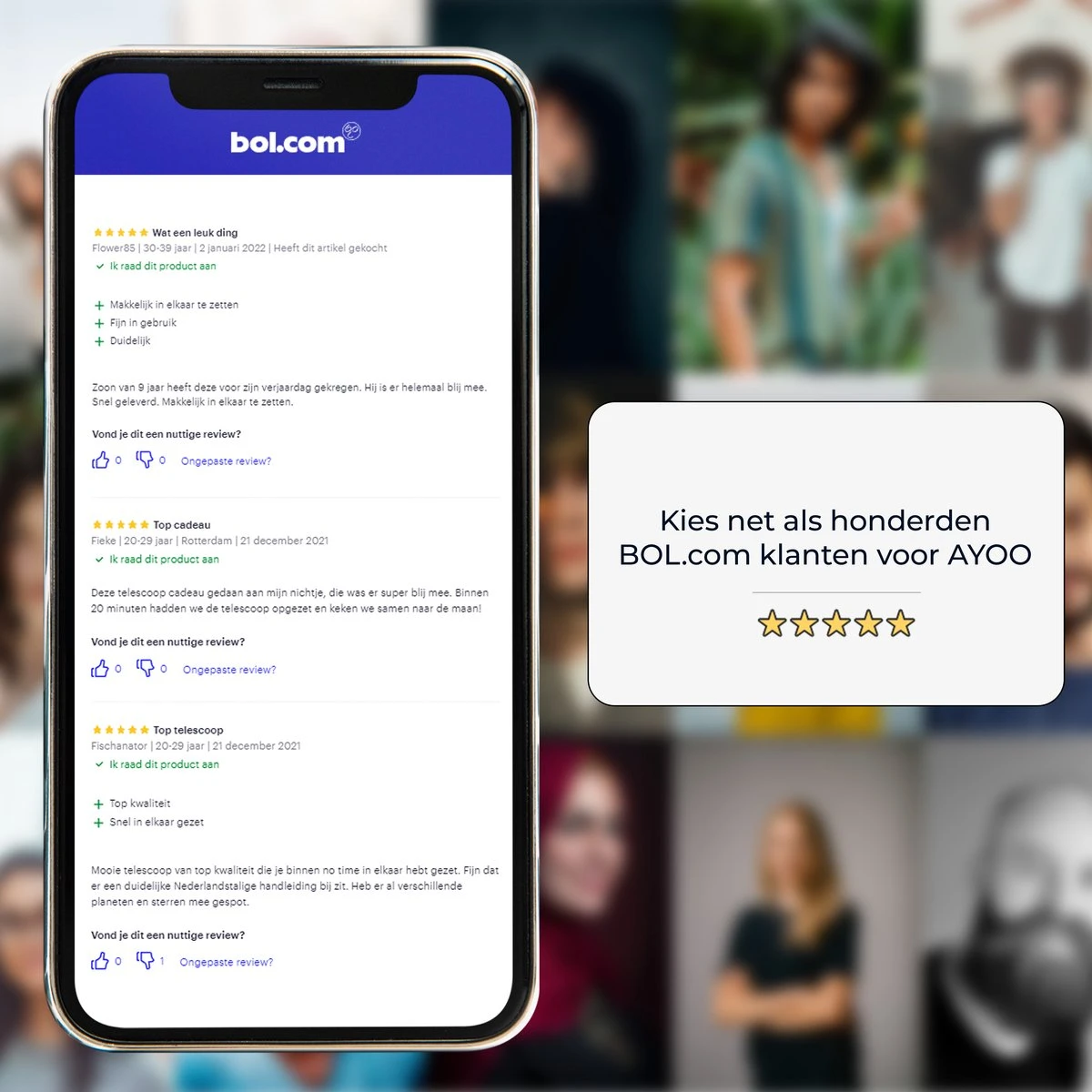 AYOO® Telescoop - Sterrenkijker - 250X Zoom - Volledige Set - Smartphone Houder - Verstelbaar Statief - Draagtas - 80/500mm 12 AYOO® Telescoop - Sterrenkijker - 250X Zoom - Volledige Set - Smartphone Houder - Verstelbaar Statief - Draagtas - 80/500mm - Afbeelding 10