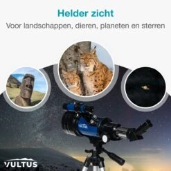 Vultus Telescoop - 150x Vergroting - Sterrenkijker Voor Kinderen/Beginners En Volwassenen - Inclusief Statief En Draagtas - Vultus 30070 - Blauw 11 Vultus Telescoop - 150x Vergroting - Sterrenkijker Voor Kinderen/Beginners En Volwassenen - Inclusief Statief En Draagtas - Vultus 30070 - Blauw -Falke Shop 1200x1200 470