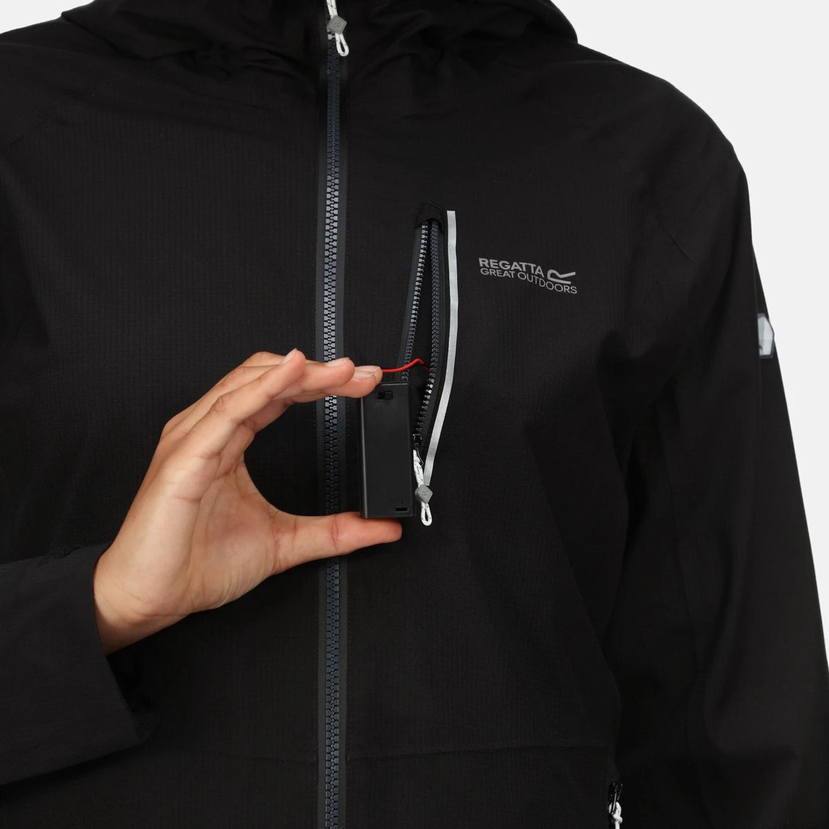 De Regatta Highton Pro Wandeljas - Dames - Waterdicht - Ademend - Zwart 13 De Regatta Highton Pro Wandeljas - Dames - Waterdicht - Ademend - Zwart - Afbeelding 11