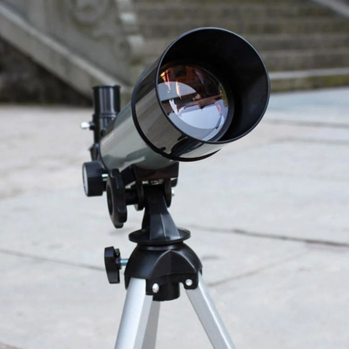 FEDEC Telescoop - 3 Lenzenstanden - Zwart 9 FEDEC Telescoop - 3 Lenzenstanden - Zwart - Afbeelding 7