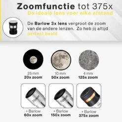 Vivid Green Telescoop Complete Set - 375x Zoom - Sterrenkijker - Geschikt Voor Kinderen En Volwassenen - Wit -Falke Shop 1200x1200 522