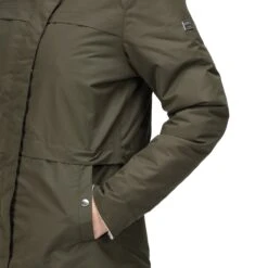 De Regatta Remina Jas - Jas Met Lang Model - Dames - Waterdicht - Ademend - Donkergroen -Falke Shop 1200x1200 66