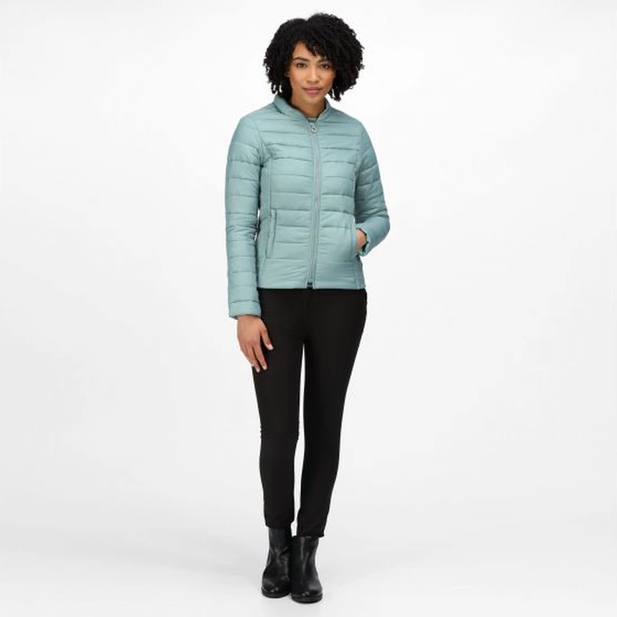 De Regatta Kylar Baffle Jas - Outdoorjas - Dames - Geïsoleerd - Waterafstotend - Klimop Groen 5 De Regatta Kylar Baffle Jas - Outdoorjas - Dames - Geïsoleerd - Waterafstotend - Klimop Groen - Afbeelding 3