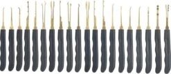 PLAY IT Lockpick Set XXL 75 Delig - 9 Sloten - Incl. Opbergzakjes 29 PLAY IT Lockpick Set XXL 75 Delig - 9 Sloten - Incl. Opbergzakjes -Falke Shop 1200x519