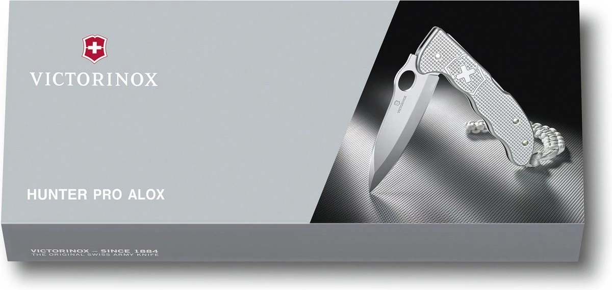 Victorinox Hunter Pro Alox Zwitsers Jachtmes - Zilver 10 Victorinox Hunter Pro Alox Zwitsers Jachtmes - Zilver - Afbeelding 8