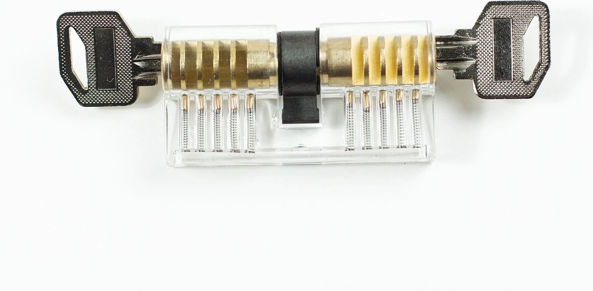 PLAY IT Lockpick Set XXL 75 Delig - 9 Sloten - Incl. Opbergzakjes 17 PLAY IT Lockpick Set XXL 75 Delig - 9 Sloten - Incl. Opbergzakjes - Afbeelding 15