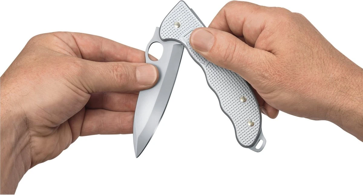 Victorinox Hunter Pro Alox Zwitsers Jachtmes - Zilver 12 Victorinox Hunter Pro Alox Zwitsers Jachtmes - Zilver - Afbeelding 10