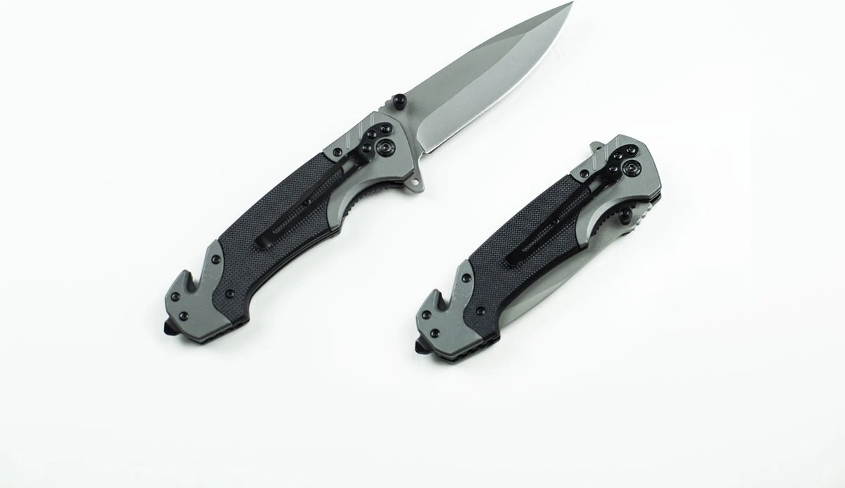 PLAY IT Zakmes Inclusief Opbergetui - 23CM - 11in1 Multikaart - Zwart 7 PLAY IT Zakmes Inclusief Opbergetui - 23CM - 11in1 Multikaart - Zwart - Afbeelding 5