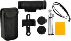 Telefoon Telescoop - Telefoon Zoom - 40 X 60 HD Inclusief Statief En Telefoonhouder En Reinigingsset -Falke Shop 1200x697