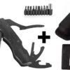 PLAY IT Zakmes Multitool 14 In 1 Incl. Draagetui & 9 Delige Bit Set - 11 In 1 Multikaart - Zwart 1 PLAY IT Zakmes Multitool 14 In 1 Incl. Draagetui & 9 Delige Bit Set - 11 In 1 Multikaart - Zwart -Falke Shop 1200x704