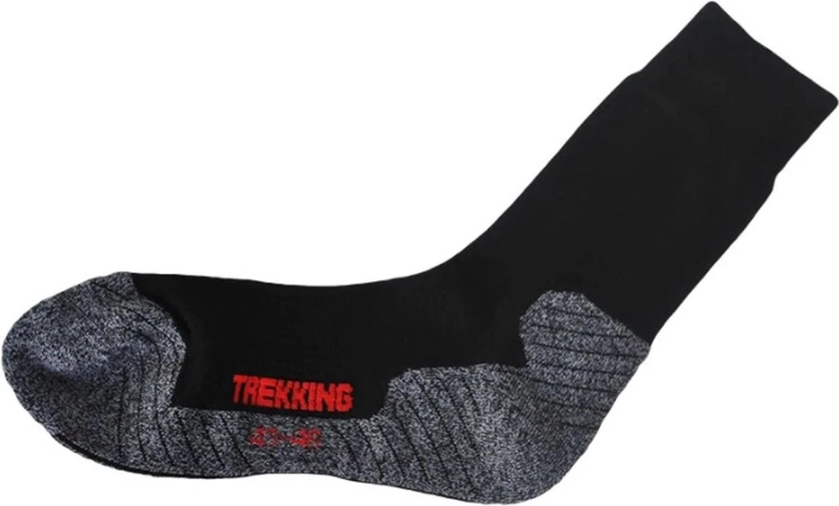 Qualithy Wandelsokken - Maat 39-42 - Zwart - Thermo Sokken - Naadloos - Coolmax - Links/rechts 4 Qualithy Wandelsokken - Maat 39-42 - Zwart - Thermo Sokken - Naadloos - Coolmax - Links/rechts - Afbeelding 2