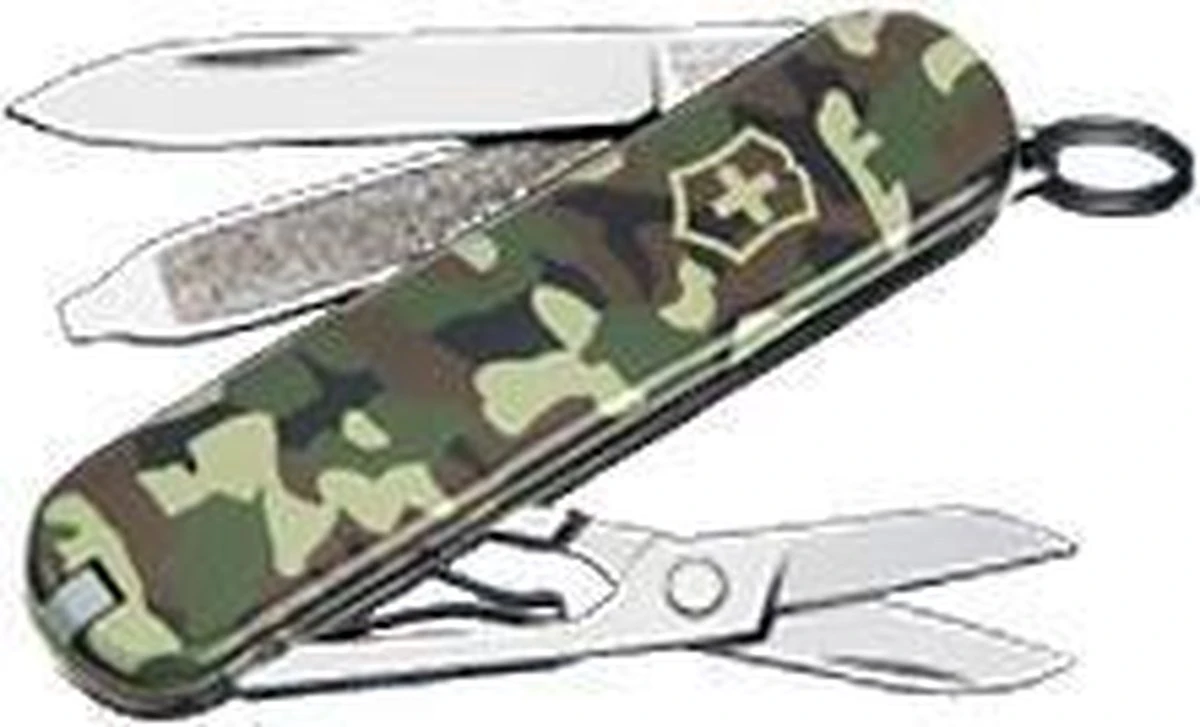 Victorinox Classic SD Zakmes - 7 Functies - Camouflage 11 Victorinox Classic SD Zakmes - 7 Functies - Camouflage - Afbeelding 9