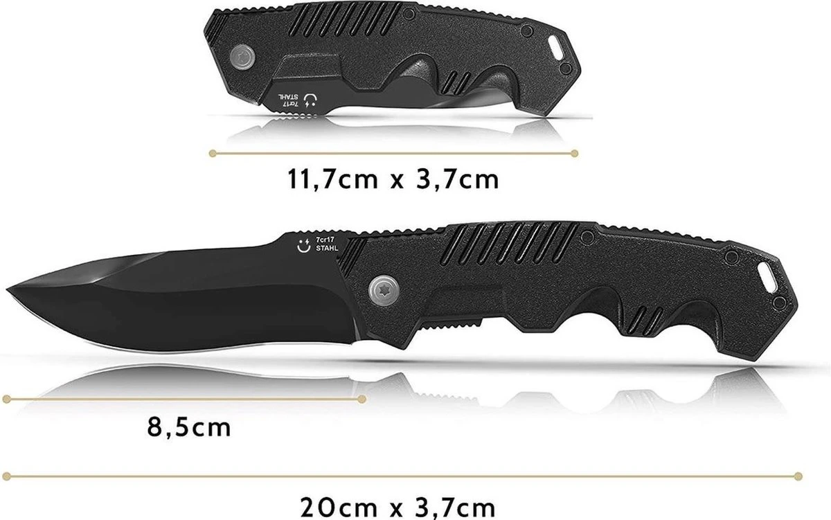 Good Experience Outdoor Giftset Zakmes, Multitool & Multicard Inc. Luxe Opbergetui - Knife - Survival Mes - Jachtmes - Survival Kit - Outdoor - Camping - Kamperen - In Cadeau Verpakking 6 Good Experience Outdoor Giftset Zakmes, Multitool & Multicard Inc. Luxe Opbergetui - Knife - Survival Mes - Jachtmes - Survival Kit - Outdoor - Camping - Kamperen - In Cadeau Verpakking - Afbeelding 4