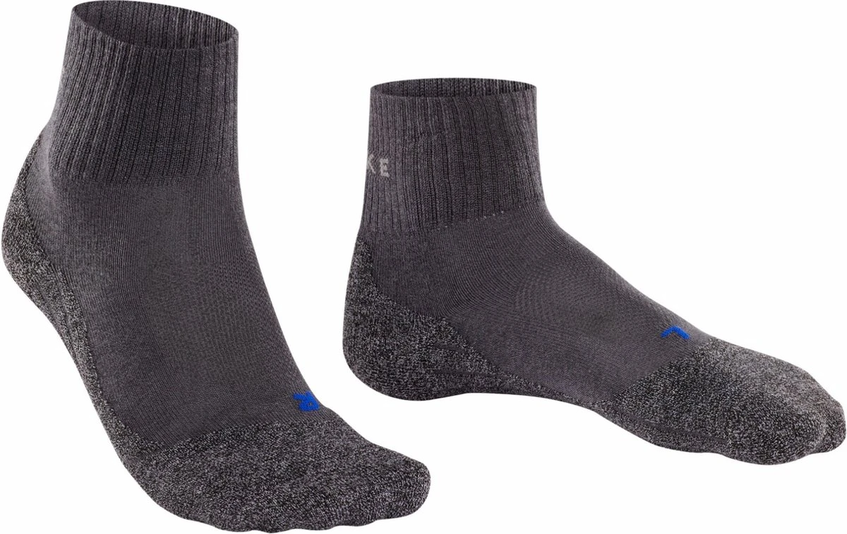 FALKE TK2 Explore Cool Short Wandelen Anti Blaren Functioneel Garen Heren Sportsokken Grijs - Maat 42-43 19 FALKE TK2 Explore Cool Short Wandelen Anti Blaren Functioneel Garen Heren Sportsokken Grijs - Maat 42-43 - Afbeelding 17