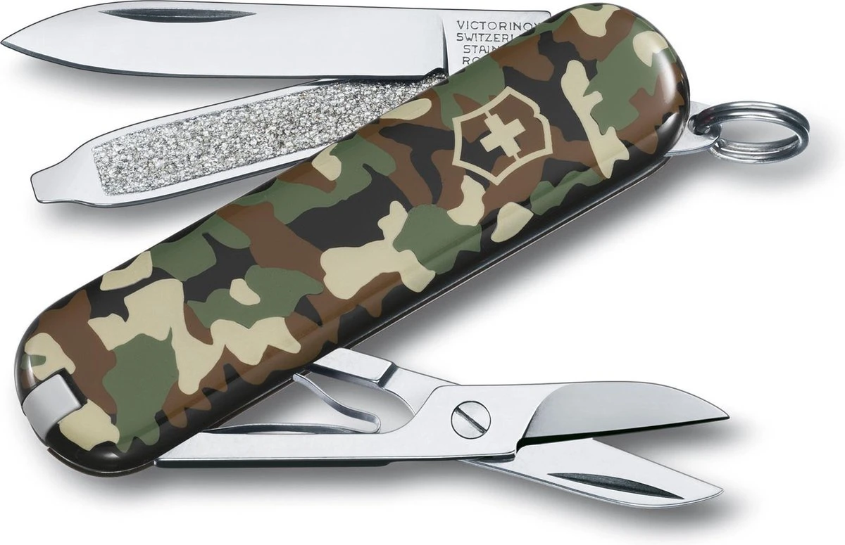 Victorinox Classic SD Zakmes - 7 Functies - Camouflage 3 Victorinox Classic SD Zakmes - 7 Functies - Camouflage