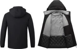 KIMO DIRECT Verwarmde Ski Jas Met 10.000 MAh Powerbank - Verwarmde Jas - Unisex - Zwart 12 KIMO DIRECT Verwarmde Ski Jas Met 10.000 MAh Powerbank - Verwarmde Jas - Unisex - Zwart -Falke Shop 1200x777