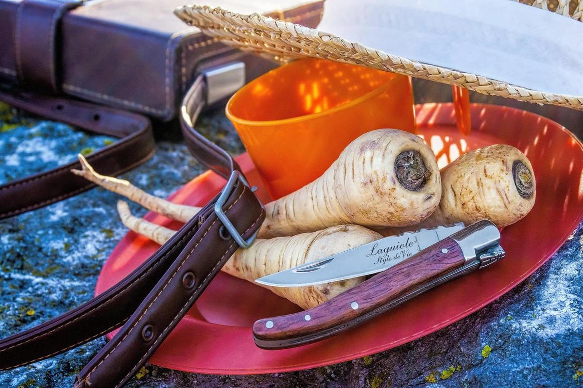 Laguiole Style De Vie Zakmes - In Giftbox - Rozenhout 5 Laguiole Style De Vie Zakmes - In Giftbox - Rozenhout - Afbeelding 3