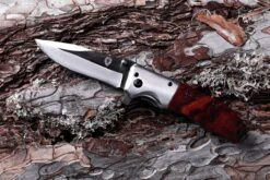 Survival Zakmes Outdoor – 1 Hand Open Systeem En Broekclip – 20.5 CM Vouwmes – RVS – Lion Gear KN-02 -Falke Shop 1200x800 4