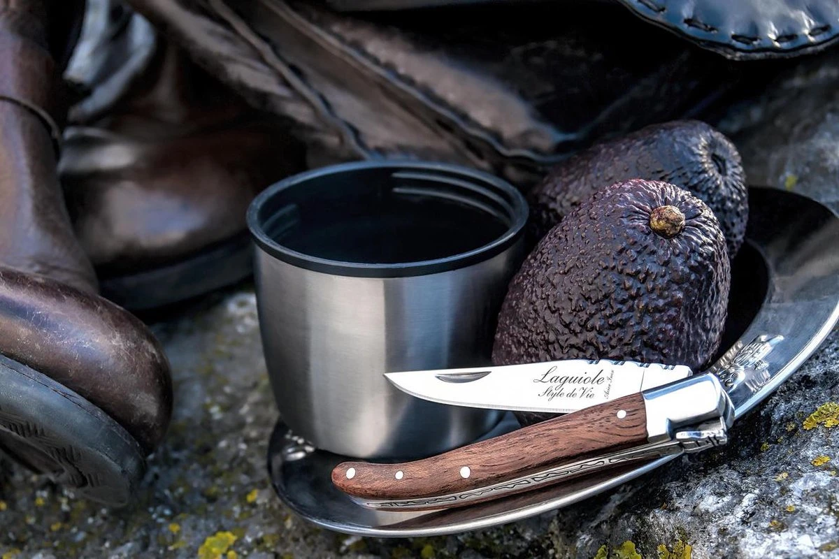 Laguiole Style De Vie Zakmes - In Giftbox - Rozenhout 13 Laguiole Style De Vie Zakmes - In Giftbox - Rozenhout - Afbeelding 11