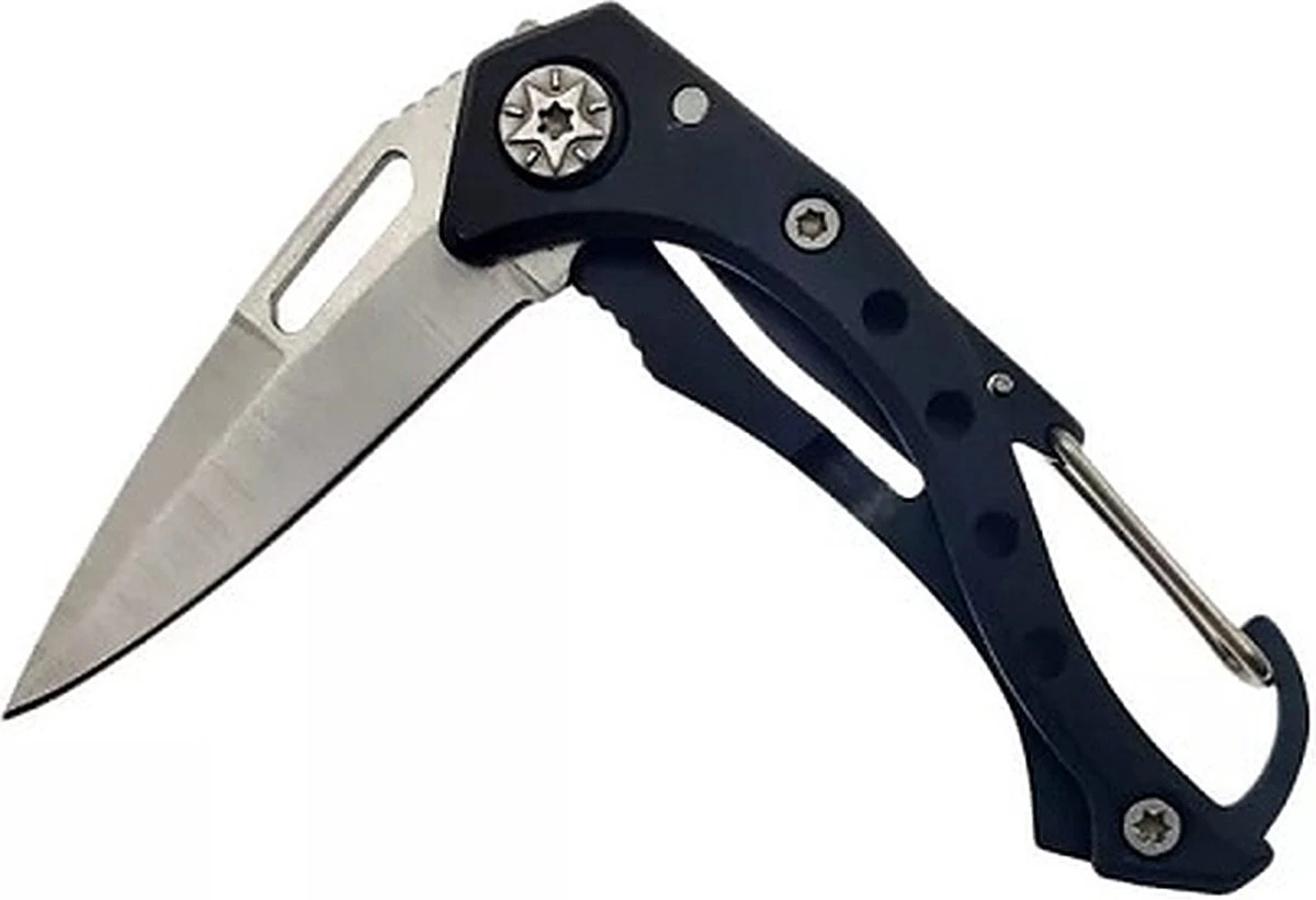 Merkloos TT Clipper - Survival Mes – Klein Zakmes – Inklapbaar – Sleutel Hanger - Zwart 4 Merkloos TT Clipper - Survival Mes – Klein Zakmes – Inklapbaar – Sleutel Hanger - Zwart - Afbeelding 2