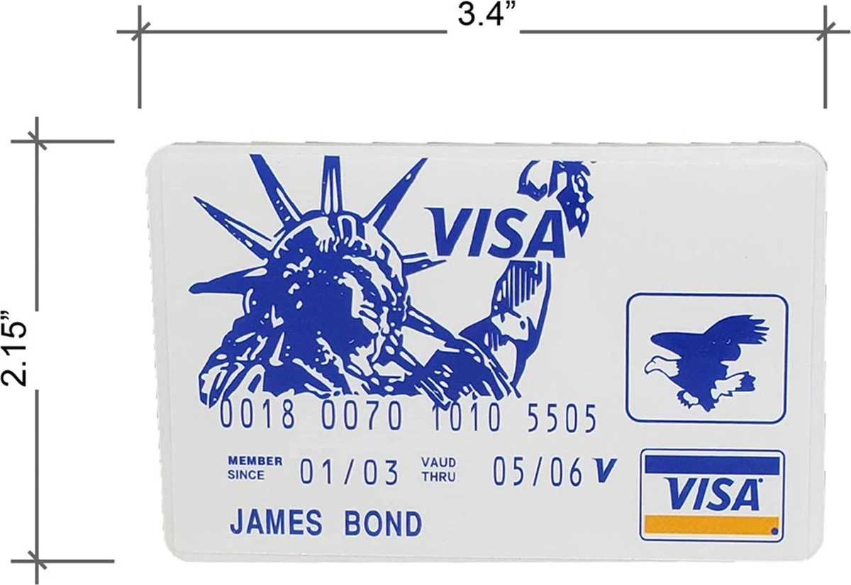 Lock Creditcard Lockpick Set - Locksmith Tools – Spionenset 5-delig 5 Lock Creditcard Lockpick Set - Locksmith Tools – Spionenset 5-delig - Afbeelding 3