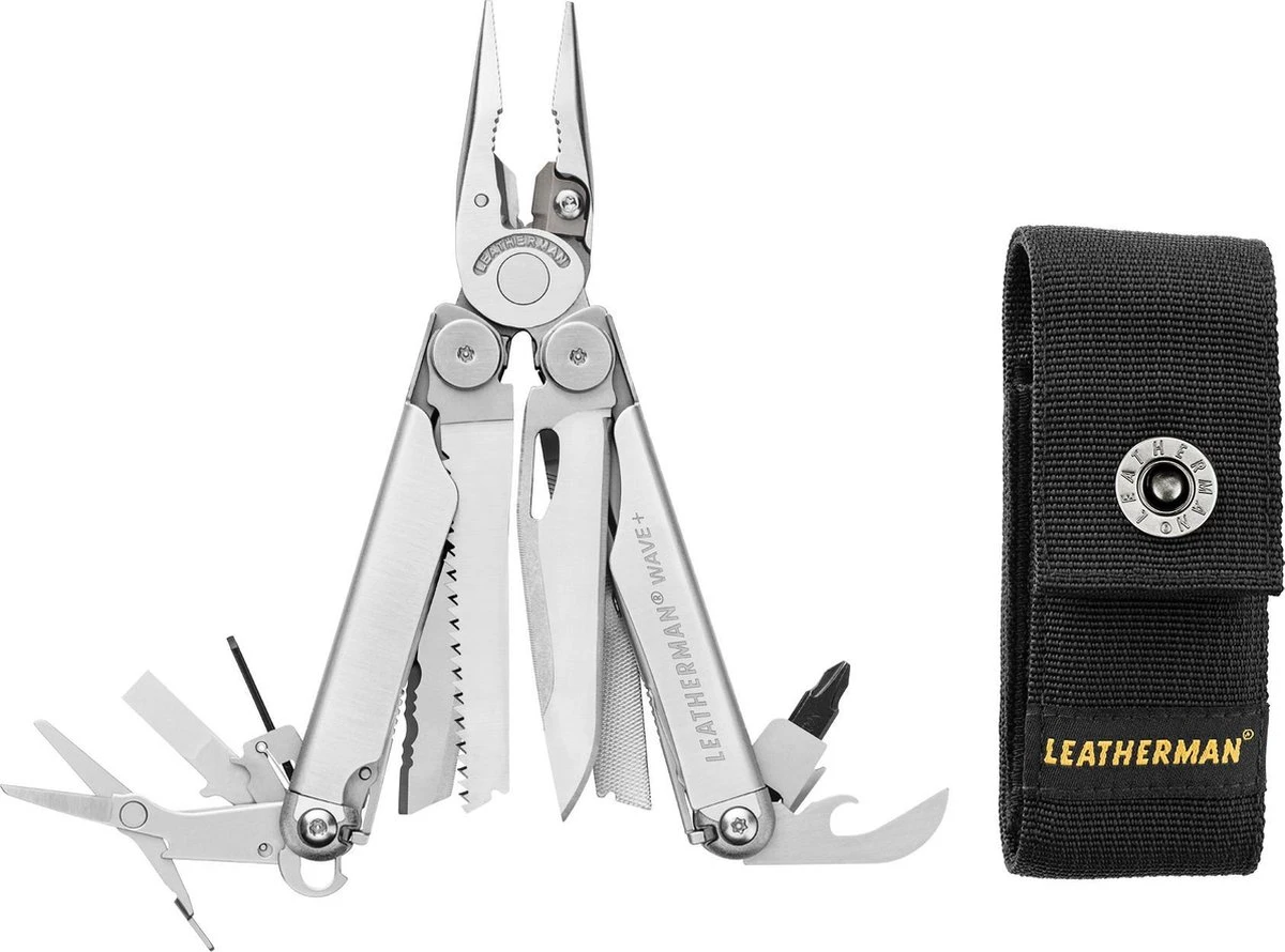 Leatherman Wave Plus Multitool - 18 Functies - RVS - Zilver - Sheath 10 Leatherman Wave Plus Multitool - 18 Functies - RVS - Zilver - Sheath - Afbeelding 8